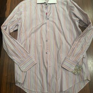 Robert Graham Striped Dress Shirt